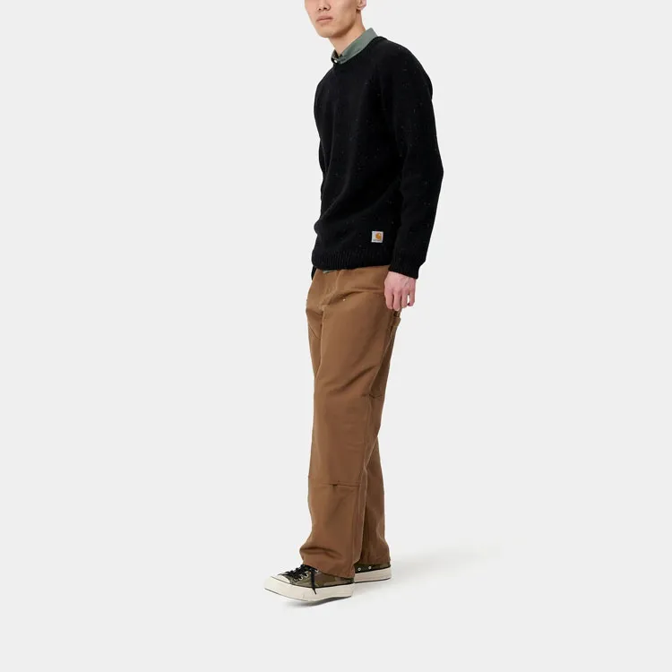 Carhartt WIP Double Knee Dearborn Canvas 12oz Relaxed Straight Fit Pants-5