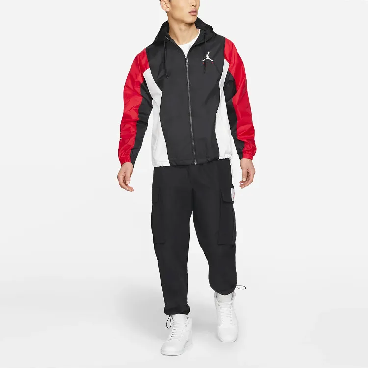 Jordan Jumpman Jackets Men Black Red-2
