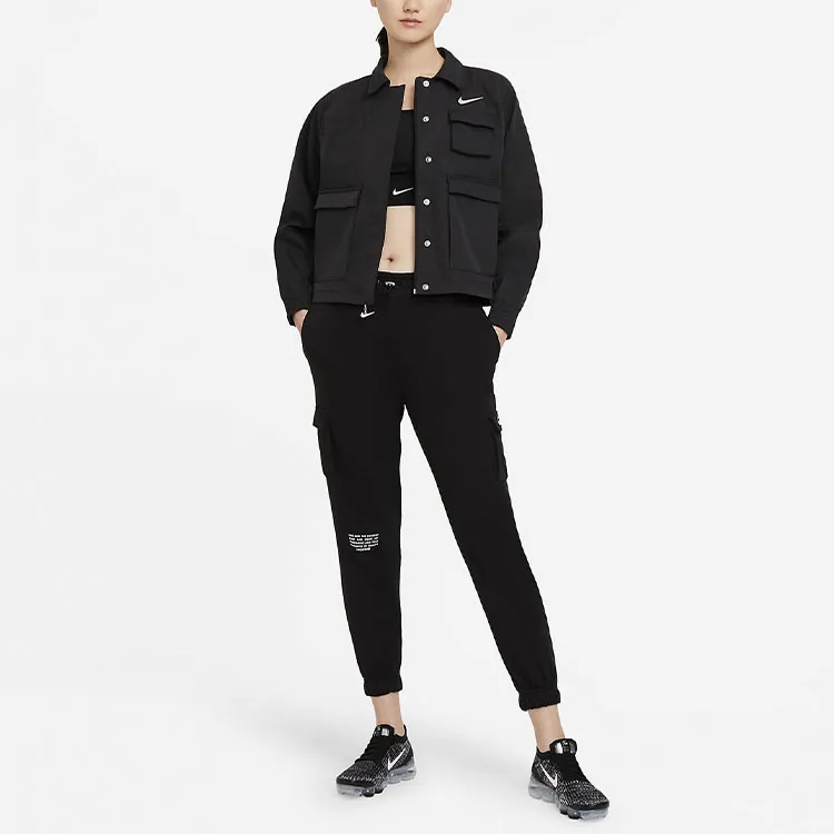 Nike Jacket Spring Women's Black-3