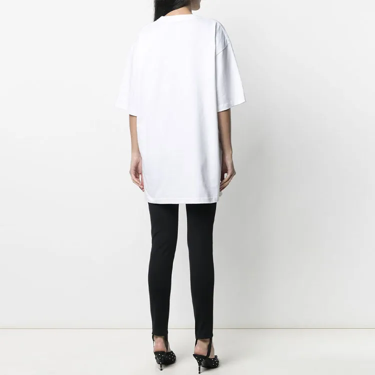 Balenciaga White Copyright Logo T Shirt 'White'-4