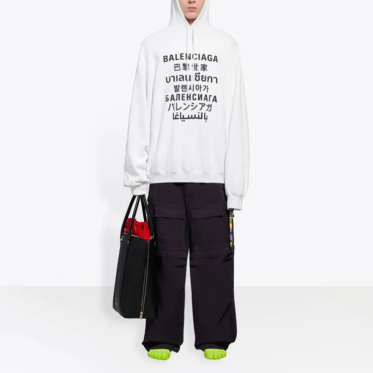 Balenciaga Languages Sport Hoodie-2
