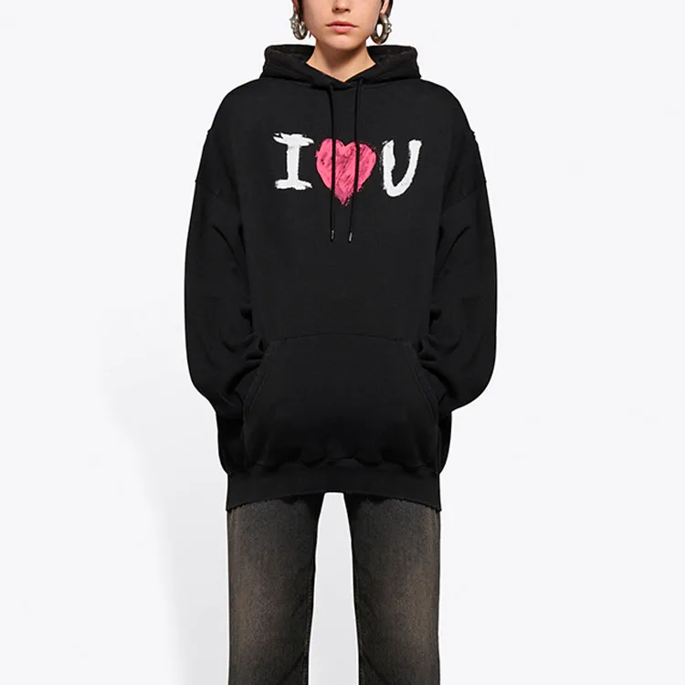 Balenciaga Sweatshirts Women's Black-2