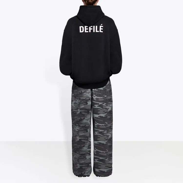 Balenciaga Wid Leg Printed Jeans-3