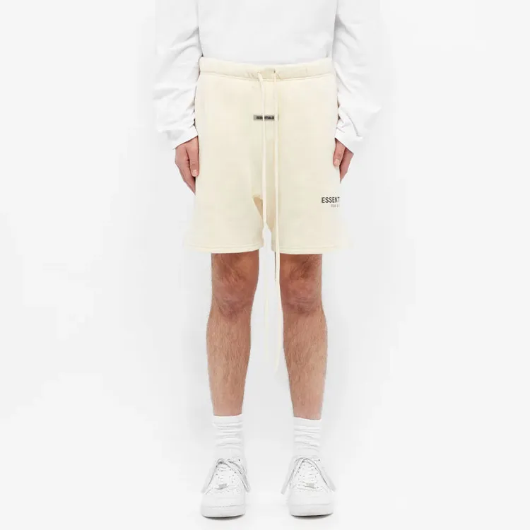 Fear Of God Essentials Graphic Mesh Drawstring Shorts-1