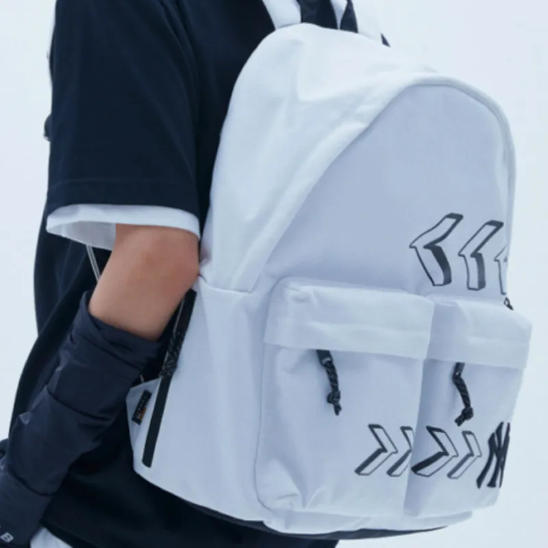 MLB Polyester Backpack Regular Unisex White-9