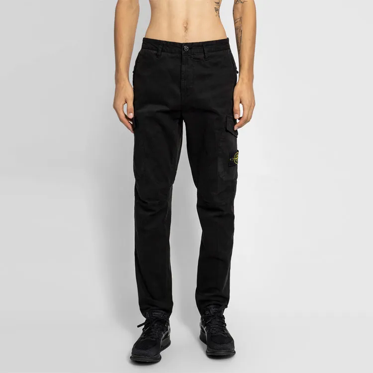 STONE ISLAND FW22 Cargo Pants Men's Black-4