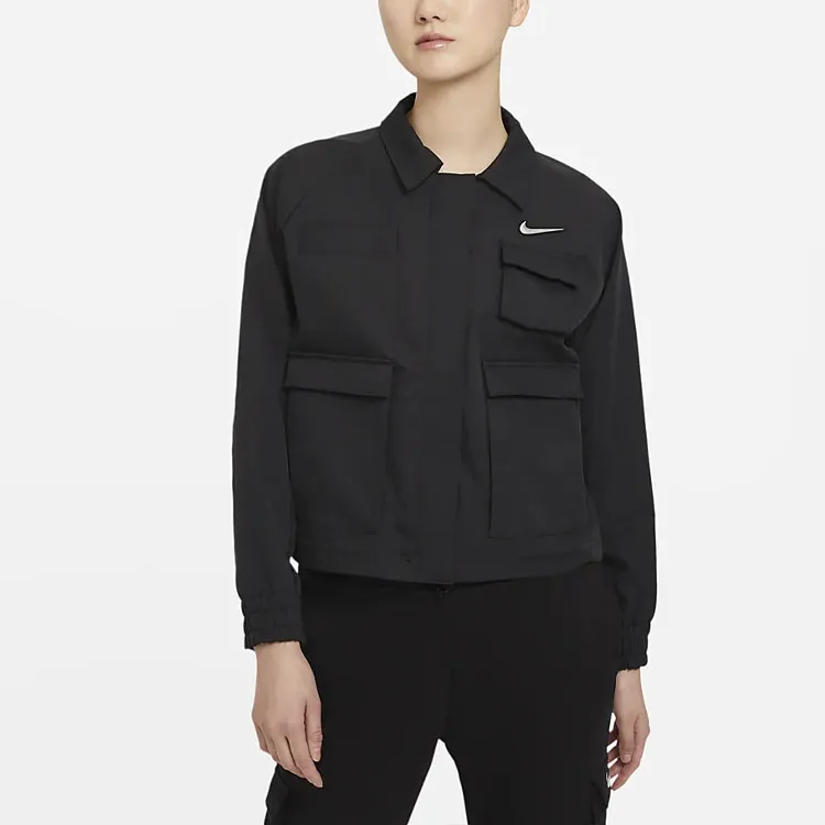 Nike Jacket Spring Women's Black-4