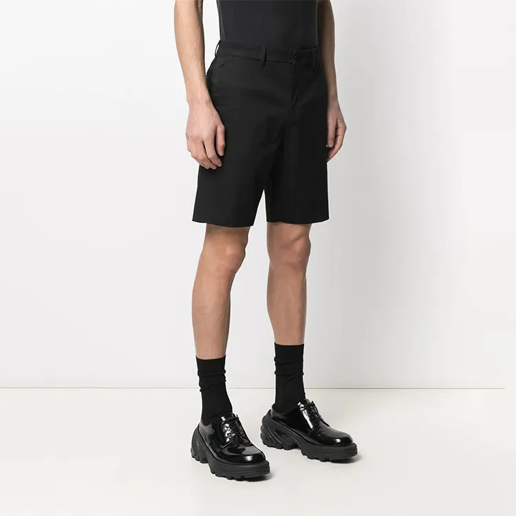 PRADA Casual Shorts Men Black-4