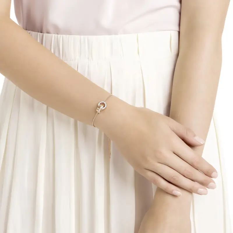 Swarovski Hollow Bracelets Women's-1