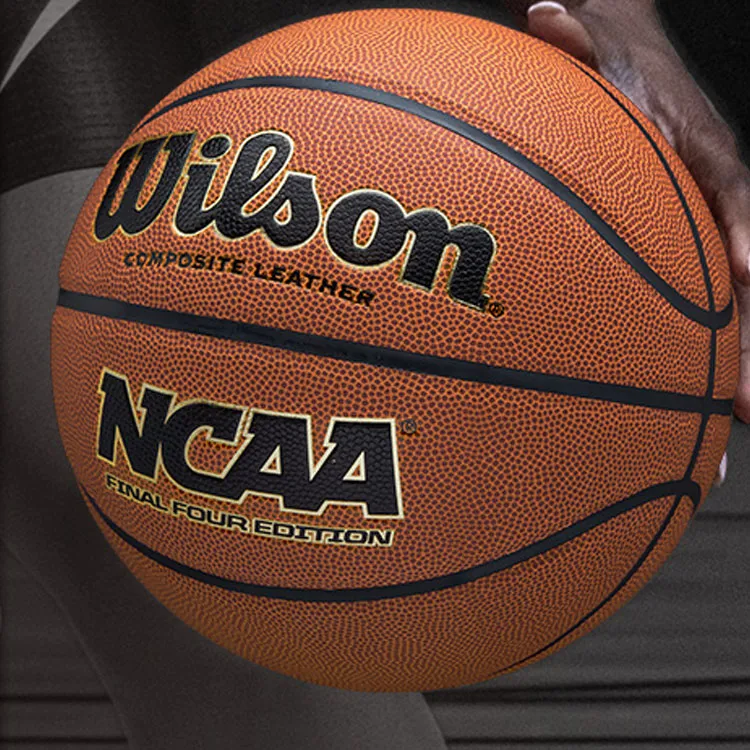 Wilson NCAA Collection WTB1233IB07CN PU Basketball Brown Size 7 Training Match Unisex-6