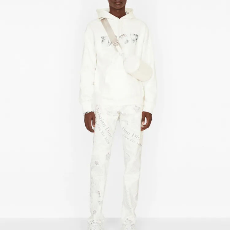 DIOR Daniel Arsham Collaboration Grained Calfskin Cylinder Bag Shoulder Bag Crossbody Bag Regular Men's White-4