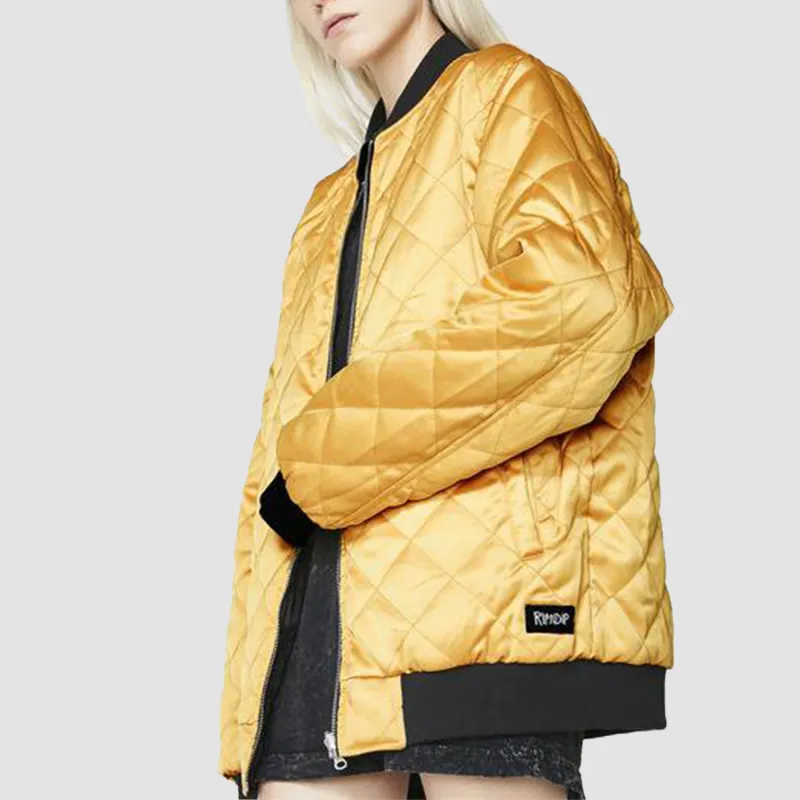 RIPNDIP Loose Fit Thickened Jacket Unisex Black-6