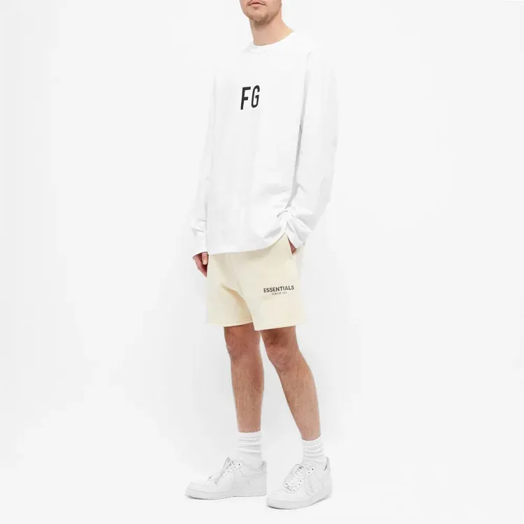 Fear Of God Essentials Graphic Mesh Drawstring Shorts-4