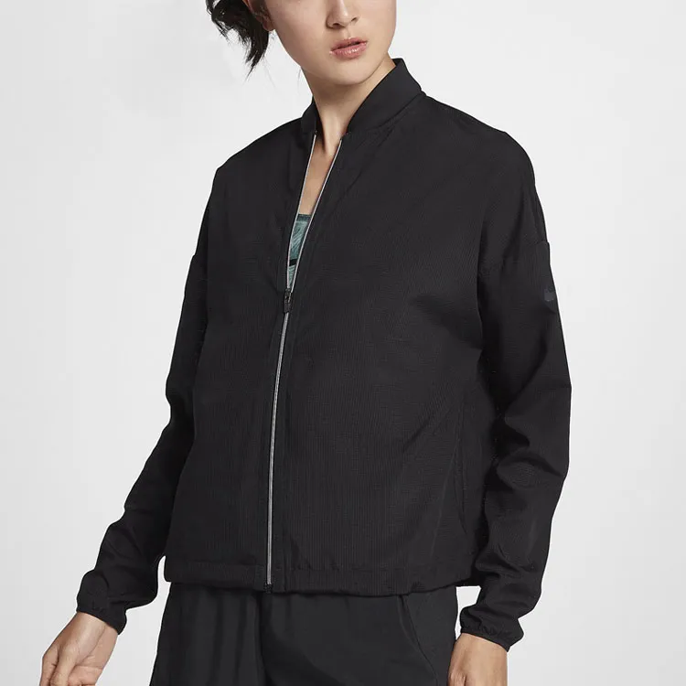 Nike Baseball Jacket Women's Black-2