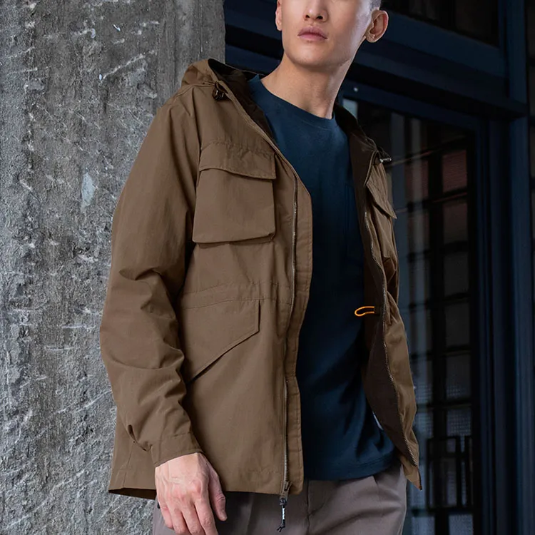 Timberland Jackets Men Chocolate-3