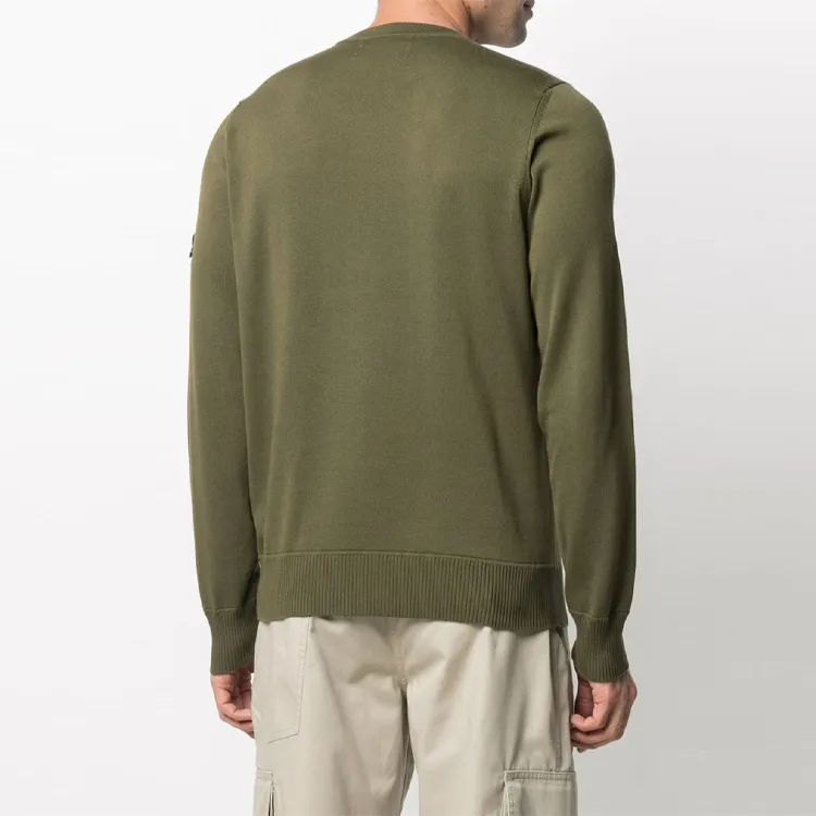 STONE ISLAND Sweatshirts Men Olive Green-2