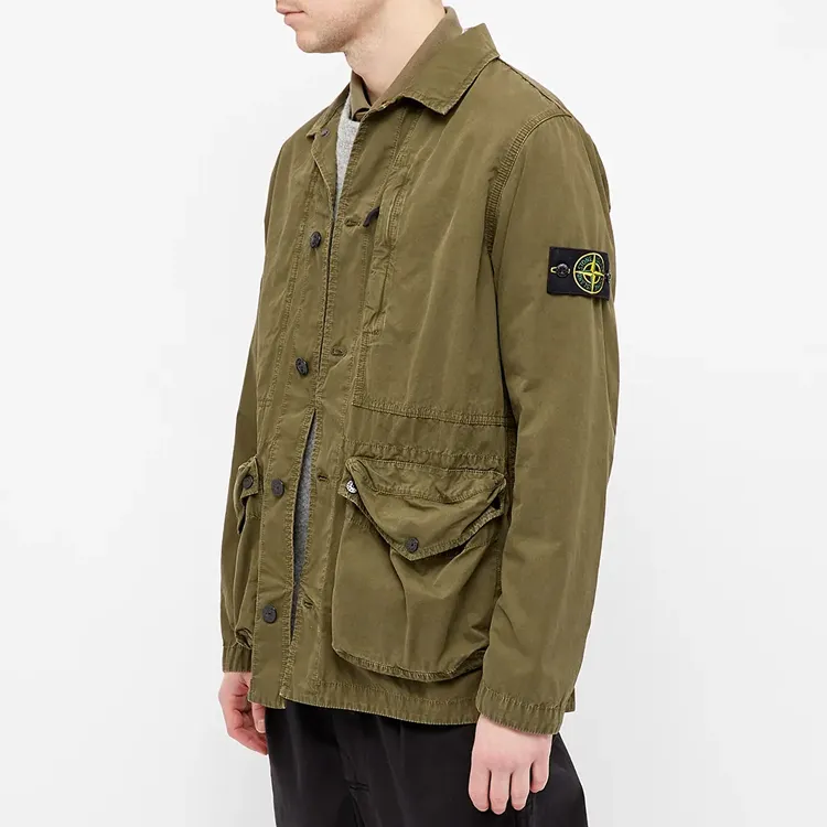 STONE ISLAND SS21 Jackets & Coats Men's Olive Green-3