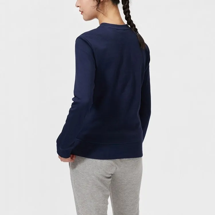 New Balance Leisure Life Sweatshirts Women's Navy Blue-5