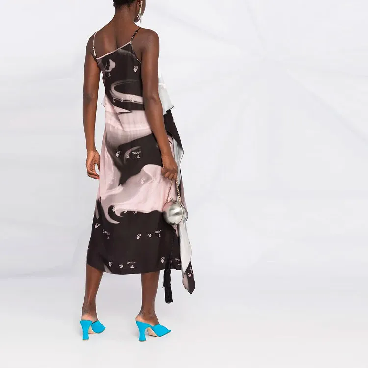 OFF-WHITE SS21 Slip Dresses Women's Multicolor-2