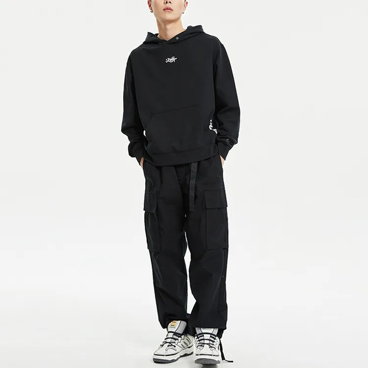 LINING Sweatshirts Men Black-3