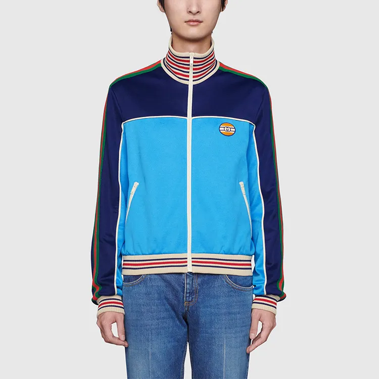 GUCCI Interlocking G Colour block Jacket-2