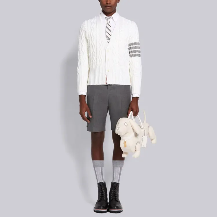 THOM BROWNE· Sweater Men's White-3