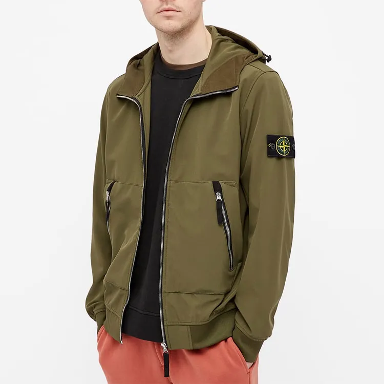 STONE ISLAND Jackets Coats Men's Olive Green-3