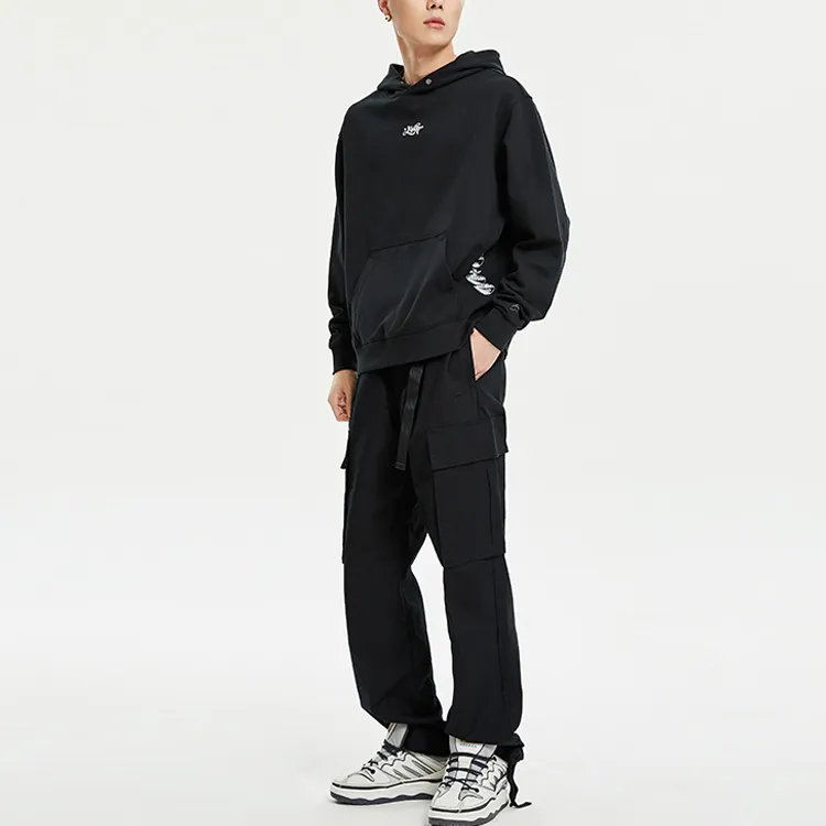 LINING Sweatshirts Men Black-2