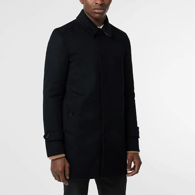 Burberry Coat Men's Marine Blue-3
