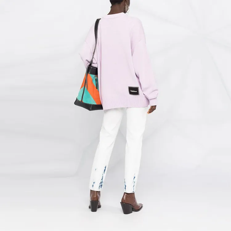 WE11DONE Sweaters Unisex Pink-1