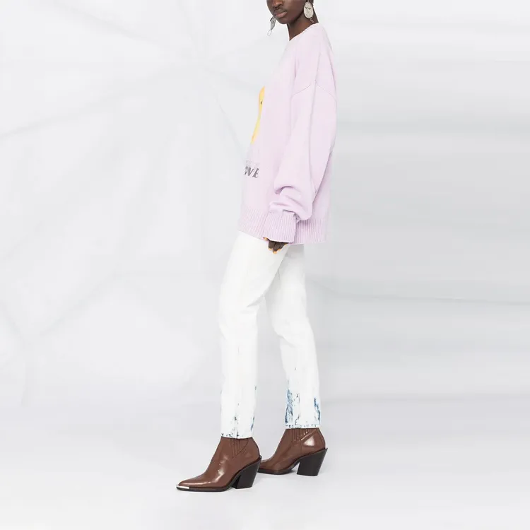 WE11DONE Sweaters Unisex Pink-3