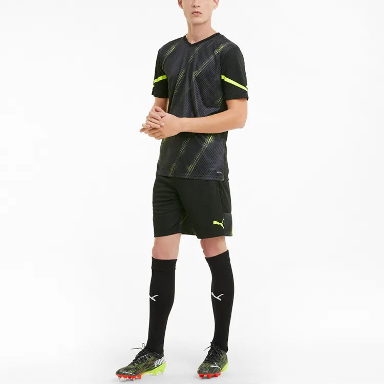 PUMA Soccer Jerseys Men Black-3