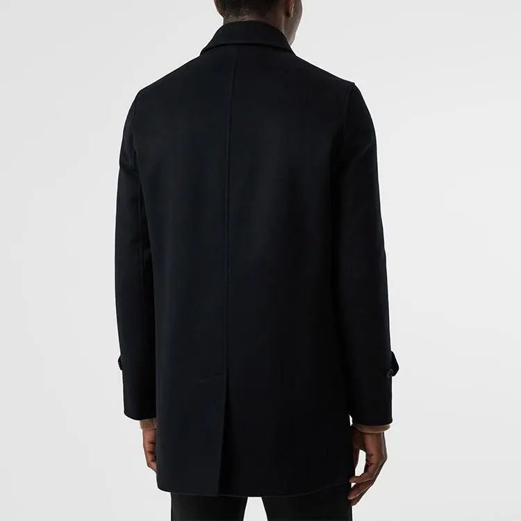 Burberry Coat Men's Marine Blue-2