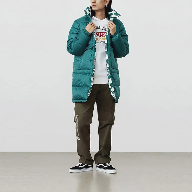 Vans Down Jackets Unisex Green-4