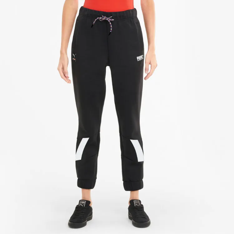 PUMA Knitted Sweatpants Women's Black-3