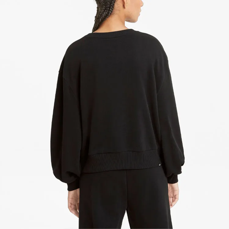 PUMA HER Sweatshirts Women's Black-4