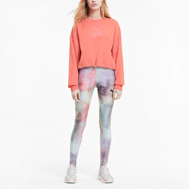 PUMA Benz Series Sweatshirts Women's Salmon Red-2