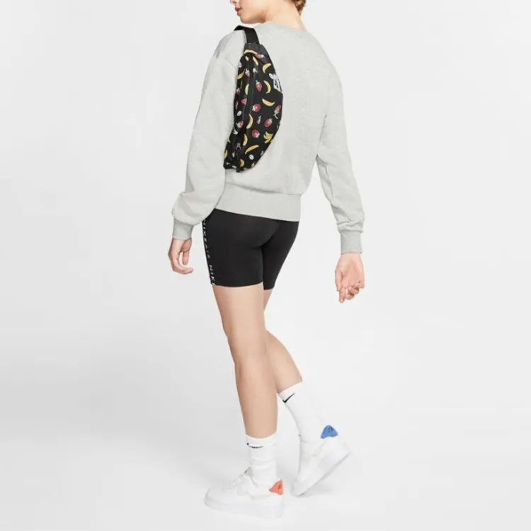 Nike Heritage Polyester Fanny Pack Regular Unisex Black-4