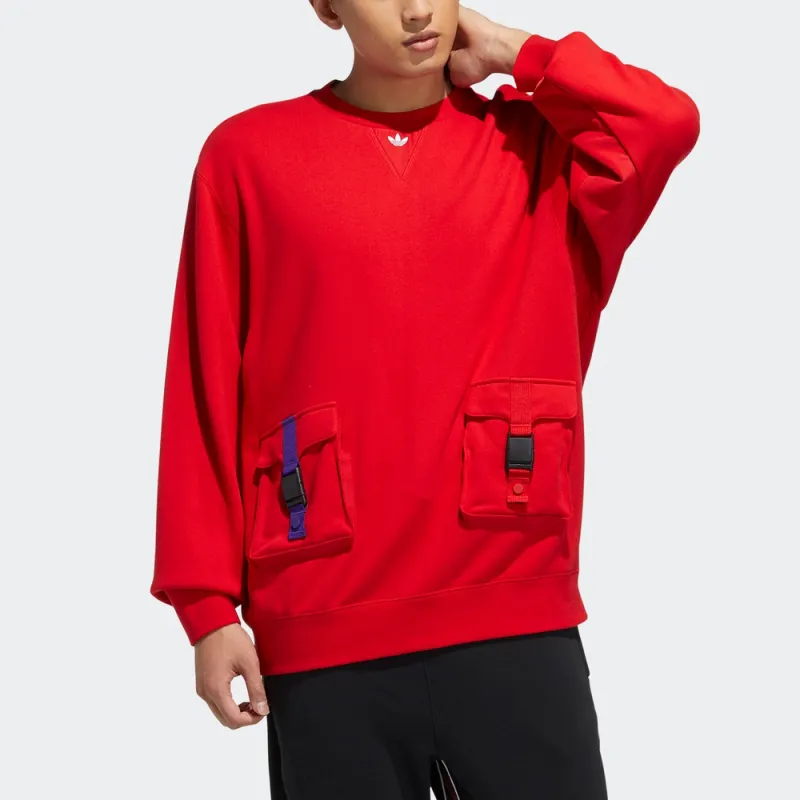 Adidas Originals Sweatshirt Men's Red-1