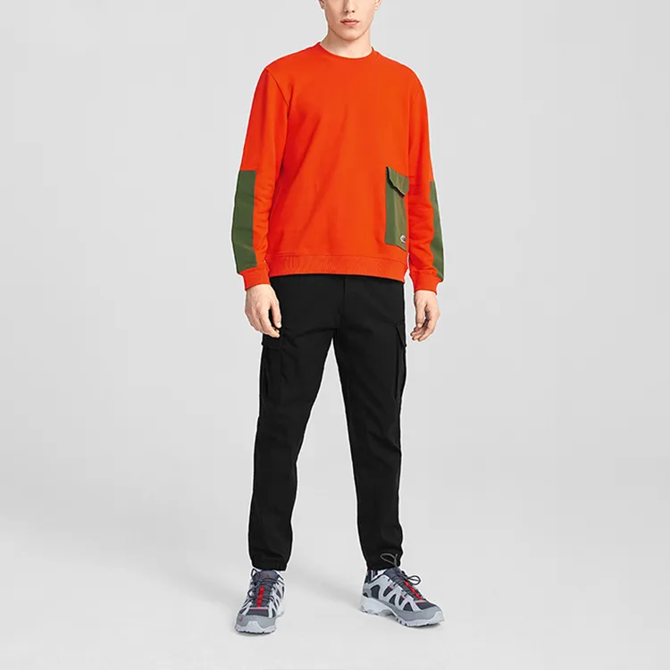 THE NORTH FACE Sweatshirts Men Orange-2
