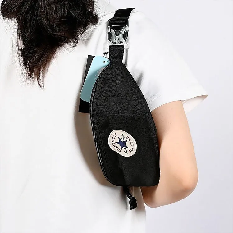 Converse Fabric Sling Bag Fanny Pack Regular Unisex Black-4