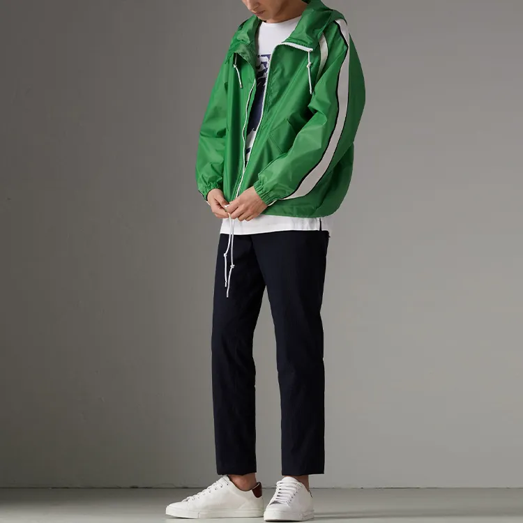 Burberry Jackets Men Green-2