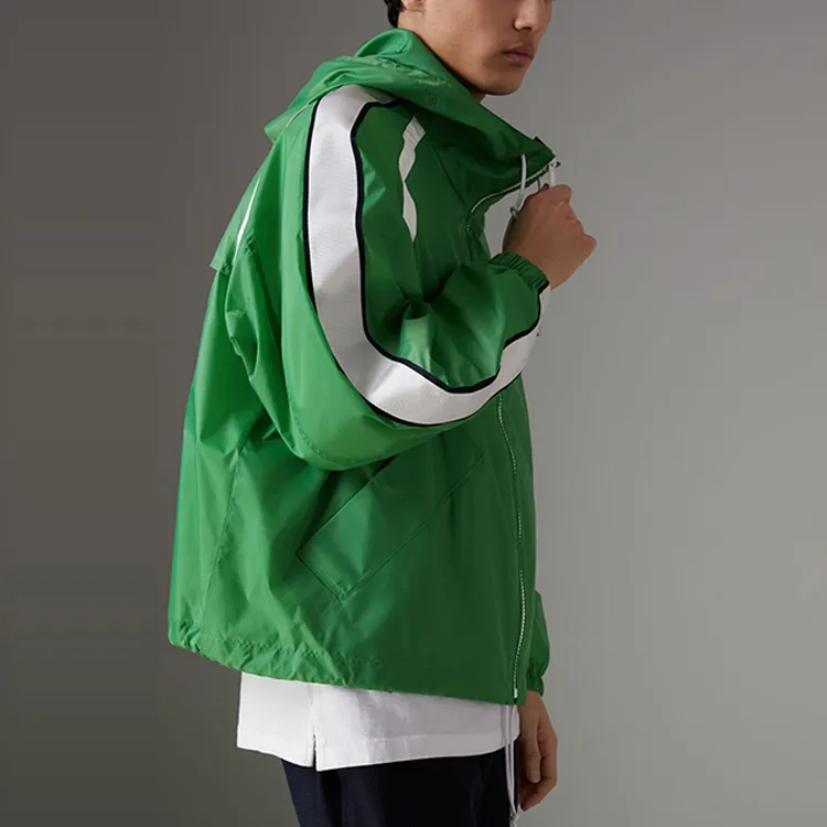 Burberry Jackets Men Green-4