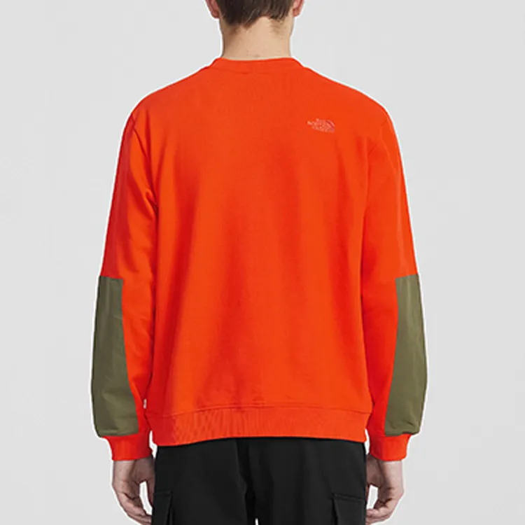 THE NORTH FACE Sweatshirts Men Orange-3