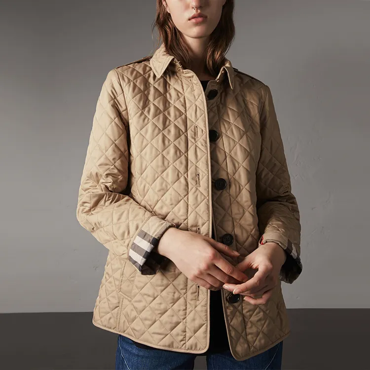 Burberry Jackets Women's Khaki-1