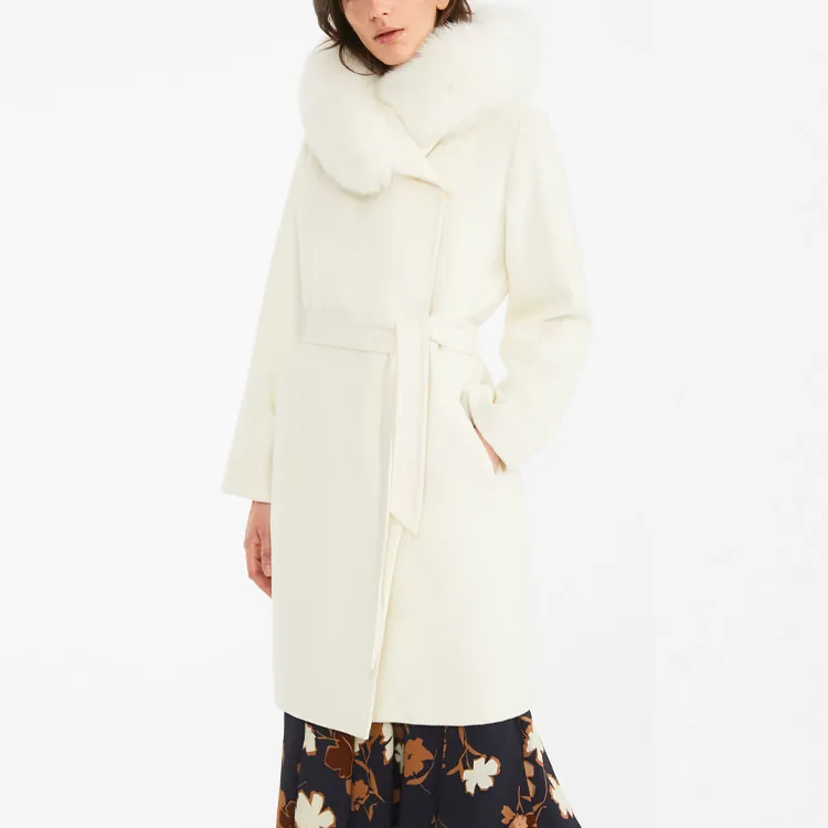 MaxMara Coats Women's White-3