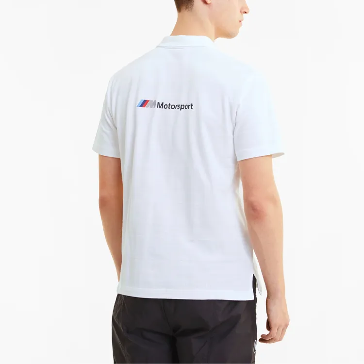 PUMA BMW Motorsport Polo Shirts Men White-4