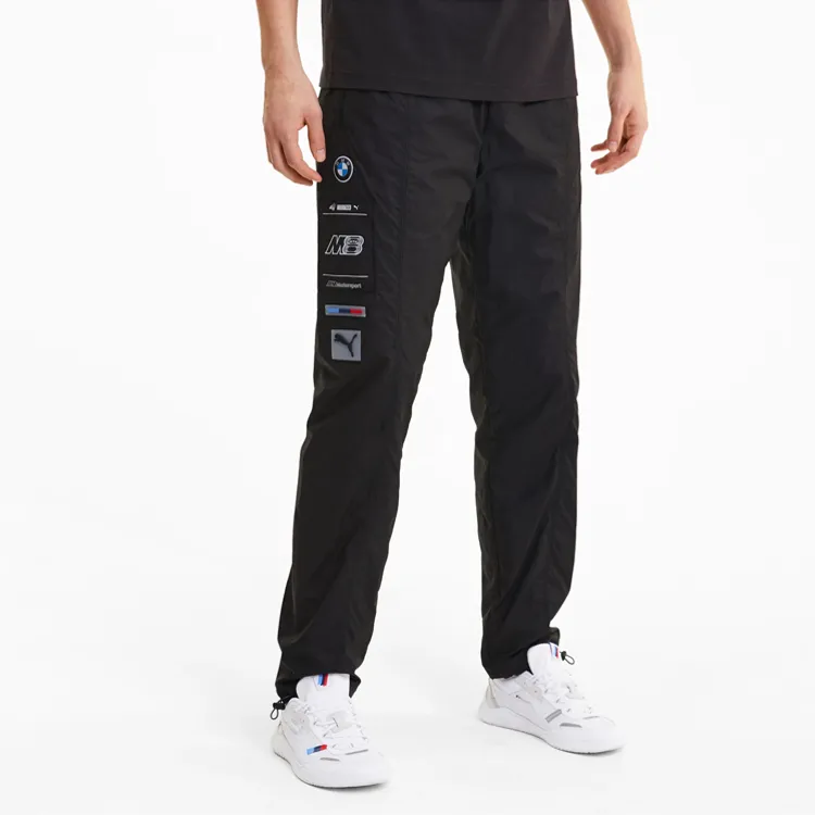 PUMA BMW MOTORSPORT STREET Knitted Sweatpants Men's Black-3