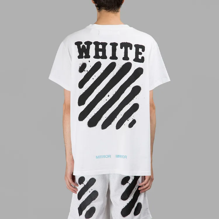 OFF WHITE Back Logo Spray T Shirt-3