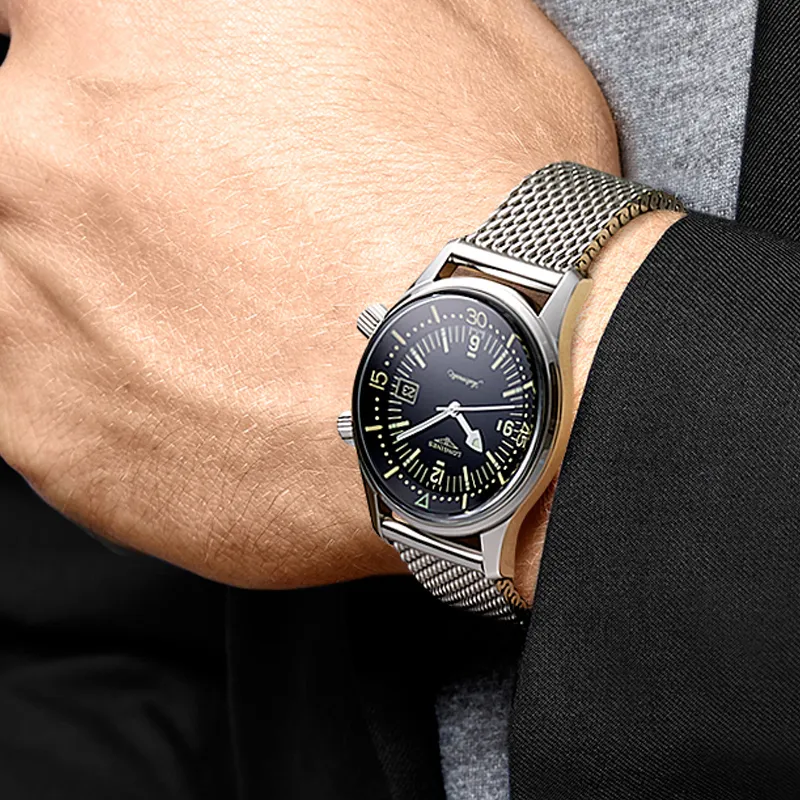 LONGINES Men Classic Re Enactment Of The Legendary Diving Series Watch-3